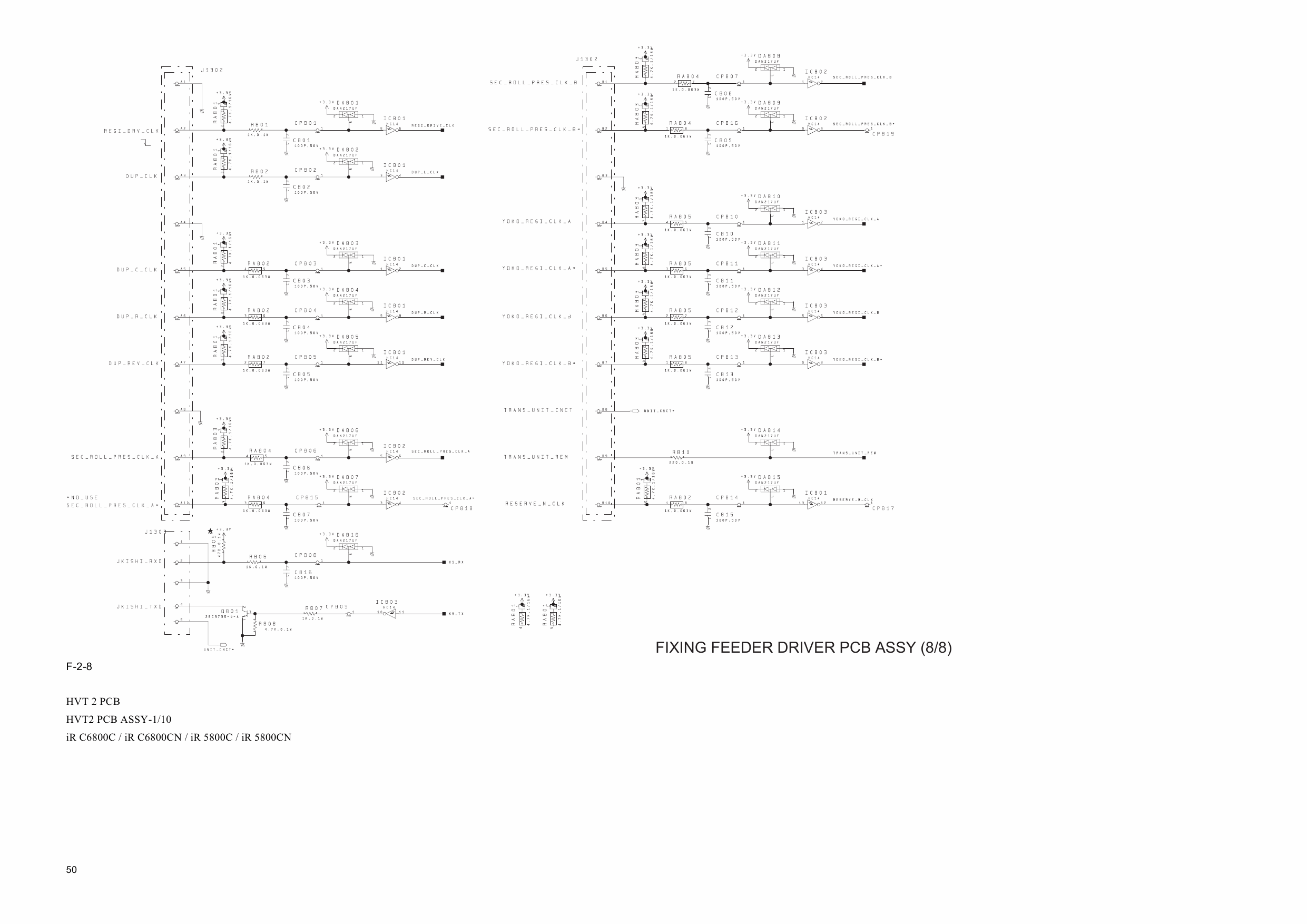 Canon imageRUNNER-iR 5800 6800 C CN Circuit Diagram-4